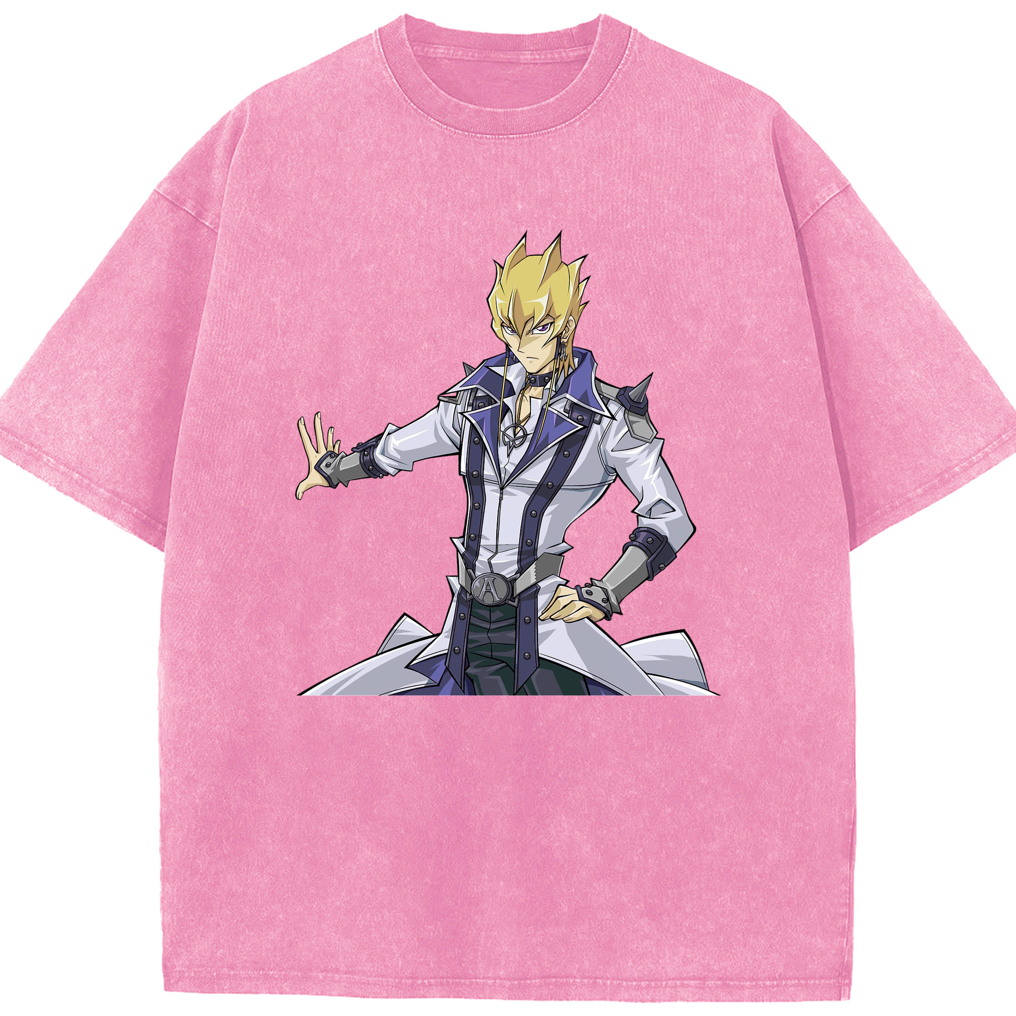 （画像用） 遊☆戯☆王 Yu-Gi-Oh! 綿100% ヴィンテージ風 半袖Tシャツ（フロントプリント）